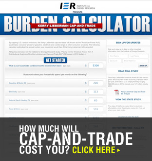kerry lieberman cap and trade cost calculator