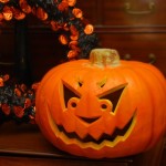 Halloween jack-o-lantern