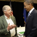 Barack Obama, T. Boone Pickens Barack Obama, T. Boone Pickens
