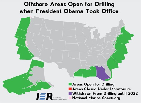 Offshore Areas Pre Obama